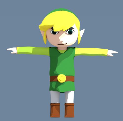 Request-ToonLink Rigged preview image